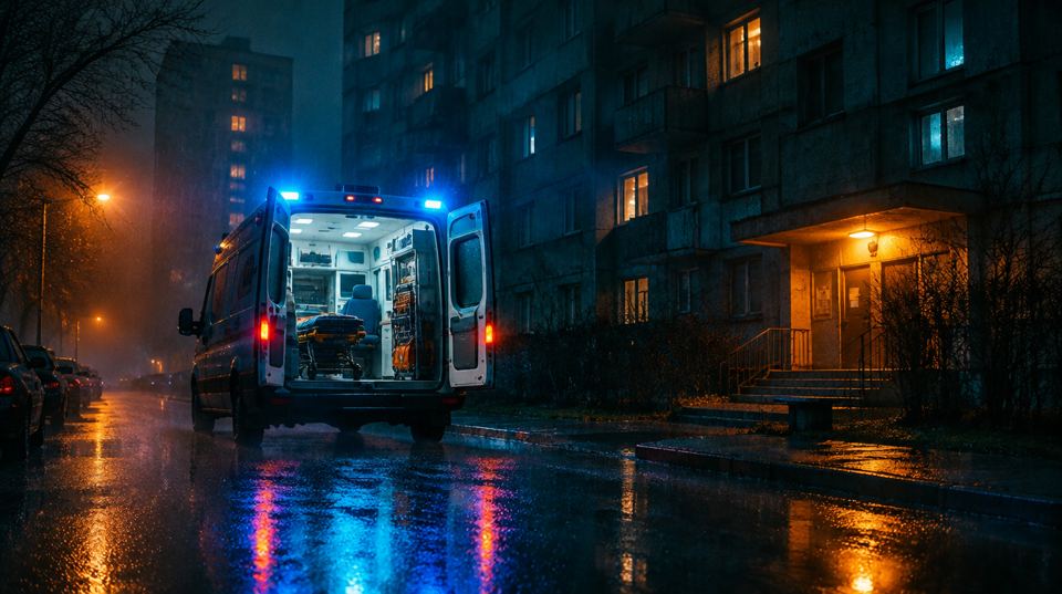 Raak: hij ligt in het ziekenhuis